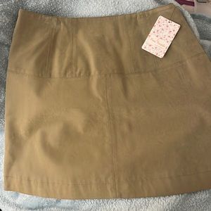 Free people olive 🫒 green NWT skirt